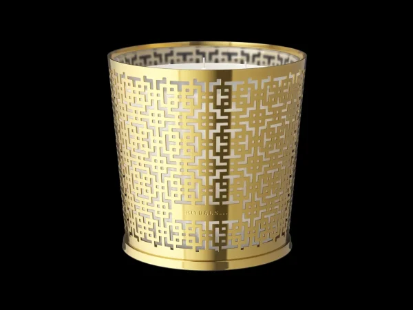 Large Black Oudh Scented Candle With Metal Sleeve | Rituals Discount