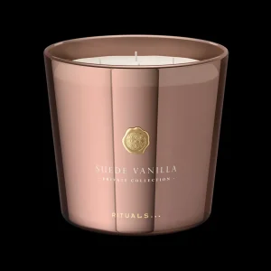 Large Suede Vanilla Scented Candle | Rituals Online