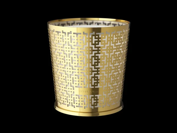 XL Black Oudh Scented Candle With Metal Sleeve | Rituals Cheap