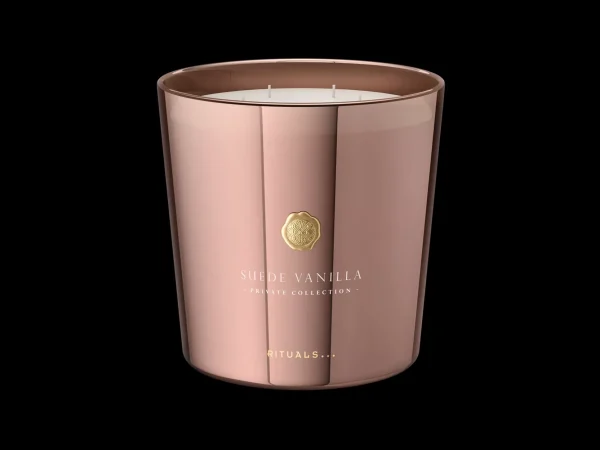 XL Suede Vanilla Scented Candle | Rituals New